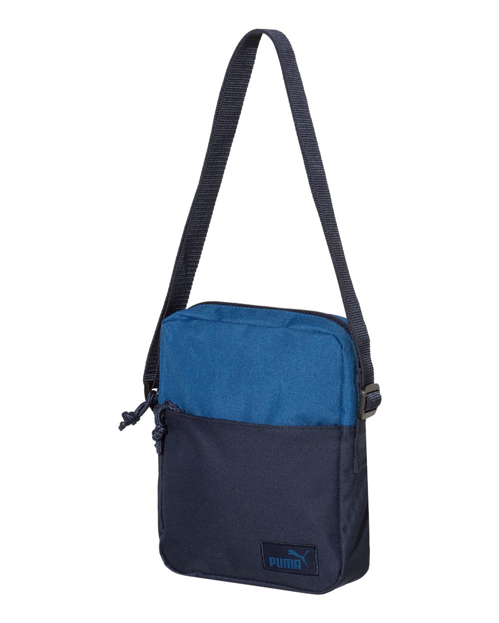 click to view Heather Blue/ Navy